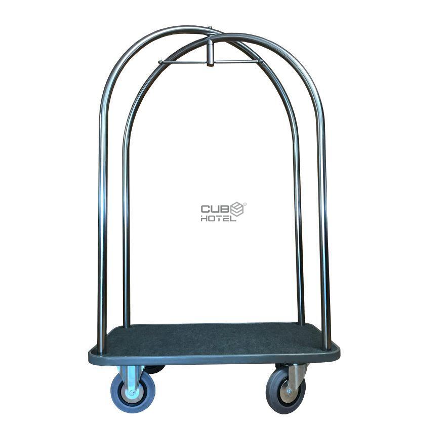 18/8 Small Stainless Steel Trunk Trolley